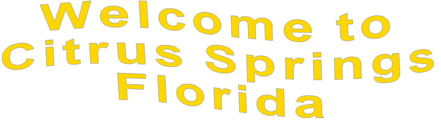Welcome to  Citrus Springs Florida